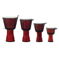 Pearl  Synthetic Shell Djembe Rope Tuned - Molten Scarlet 12in