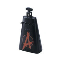 Pearl PCB-20 Anarchy Series Heavy Metal Cowbell Black Finish 10in