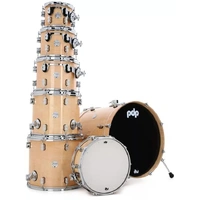 PDP Concept Maple Drum Kit  7-Piece - Natural Lacquer With Hardware