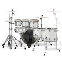 PDP Concept 7pc Drum Kit Package c/w Hardware Pearl White