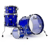 Pearl Crystal Beat 4-piece Kit- Blue Sapphire Zildjian A Custom Cymbals 830 Hardware