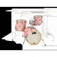 PDP New Yorker 4 Piece Shell Pack Drum Kit  - Pale Rose Sparkle