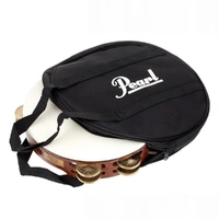 Pearl PETM-1018GS Tambourine Concert German Silver Jingles With Bag