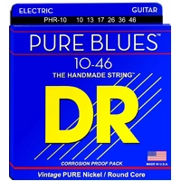 3 x DR Strings Pure Blues Nickel Electric Guitar Strings Medium  Gauge 10 - 46