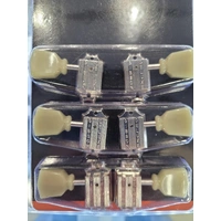 Gibson Accessories Vintage Tuning Machine Heads - Nickel w/Pearloid Buttons
