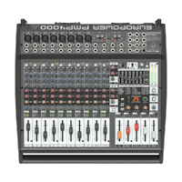 The Behringer Ultra-Compact 1600-Watt 16-Channel Europower PMP500 Powered Mixer
