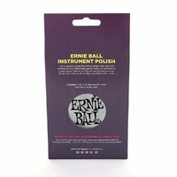 Ernie Ball Instrument Polish 4oz Bottle with mircofiber cloth E4222