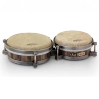 Pearl PTB-785 Three Point Tuning Oak Shell Travel Bongos 7" + 8.5" 