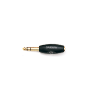 D'Addario 1/8 Inch Female Stereo to 1/4 Inch Male Stereo Adaptor
