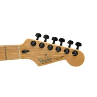 D'Addario Auto-Trim Tuning Machines, 6 In-Line setup, Black