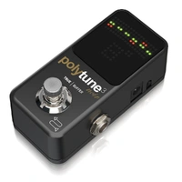 TC Electronic Polytune 3 Mini NOIR Polyphonic Tuner W/Built-In BONAFIDE BUFFER