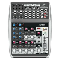 The Behringer Premium 10-Input 2-Bus XENYX Q1002USB Mixer With Mic Preamp