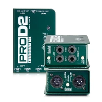 Radial ProD2 2-channel Passive Instrument Direct Box with Isolation Transformer