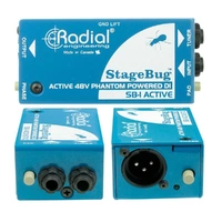 Radial StageBug SB-1 1-channel Active Instrument Direct Box