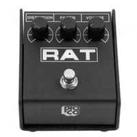 Pro Co Rat 2 Distortion / Fuzz / Sustain / Overdrive Guitar Effects Pedal