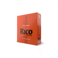 Rico by D'Addario Bb Clarinet Reeds, Strength 3, 10-pack