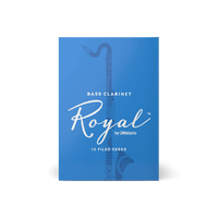 Royal by D'Addario Bass Clarinet Reeds, Strength 3, 10 Pack
