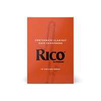 Rico Contrabass Clarinet / Bass Saxophone Reeds, Strength 2 -  10-pack