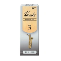 Rico Hemke Baritone Saxophone box of 5 Reeds Strength 3 + Cork Grease