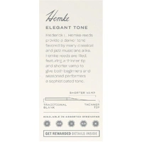 Frederick L. Hemke Soprano Saxophone Reeds, Strength 3.0, 5 Pack