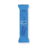 Royal by D'Addario Alto Sax Reeds, #2.5, 25-Count Single Reeds