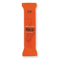 Rico by D'Addario Tenor Saxophone Reeds, #2.0, 25-Count Single Reeds