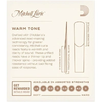 Mitchell Lurie Bb Clarinet Reeds, Strength 2.5, 10 Pack