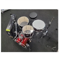 PEARL Roadshow Drum Kit -  Wine red c/w Zildjian Cymbals