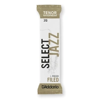 D'Addario Select Jazz Filed Tenor Saxophone Reeds, Strength 3 Soft, 25 Box