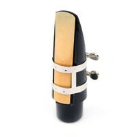 Rico Ligature, Tenor Saxophone (Hard Rubber Mouthpieces), Nickel