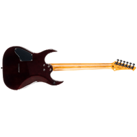 Spira HH Electric Guitar with Roasted Maple Neck -Transparent Purple