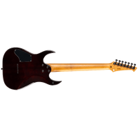 Spira S-457-TPP 7-String Electric Guitar - High Performance Rock Machine - Trans Purple