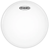 Evans Hybrid White Marching Snare Drum Head, 13 Inch