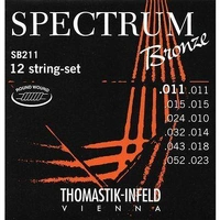Thomastik-Infeld Spectrum Bronze Acoustic Guitar Strings 12-String 11-52 - 4 Sets