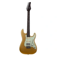 Schecter Nick Johnston Traditional 10th Anniversary HSS Atomic Saffron