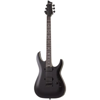 Schecter C-1 SLS Elite Evil Twin Electric Guitar in Satin Black