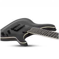 Schecter C-7 SLS Evil Twin Electric Guitar - Satin Black 7-String