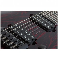 Schecter C-1 Silver Mountain - Blood Moon Electric Guitar
