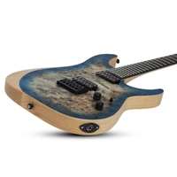 Schecter SCH1501 Reaper 6 SKYB Electric Guitar - Satin Sky Burst