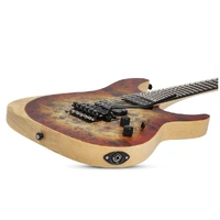 Schecter Reaper-6 Floyd Rose Satin Inferno Burst Electric Guitar Poplar Burl Top
