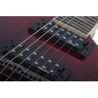 Schecter SCH-2034 6 String  Electric Guitar Omen Extreme-6 Blood Burst Finish 