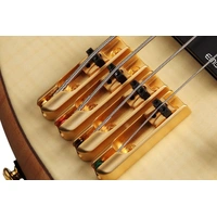 Schecter SCH-2531 Stiletto Custom-4 RH 4-String Electric Bass - Natural Satin 