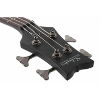 Schecter 4 String  Stiletto Studio-4 electric Bass Guitar - See Through Black