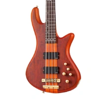 Schecter Stiletto Studio 8-String  Bass Guitar – Honey Satin