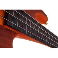 Schecter 4 String  Stiletto Studio-4 Fretless Electric Bass - Honey Satin