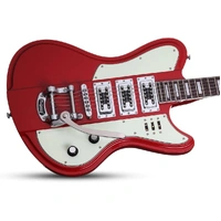 Schecter Retro Ultra-III Electric Guitar in Vintage Red