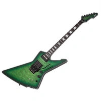Schecter E-1 FR S Special Edition  Trans Green Burst Electric Guitar Floyd Rose