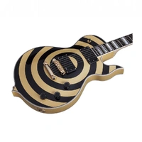 Wylde Audio Odin Grail Solid Body Electric Guitar Ebony/Genesis - 4513