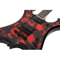 Wylde Audio Berzerker Blood Skull Electric Guitar