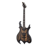 Wylde Audio Wrathmaker Pale Moon Ebony with Black Burst Electric Guitar